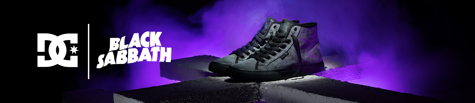 dc shoes x black sabbath. Explore collection
